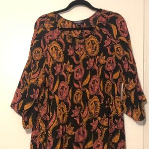 Roaman's Keyhole Pleated Tunic